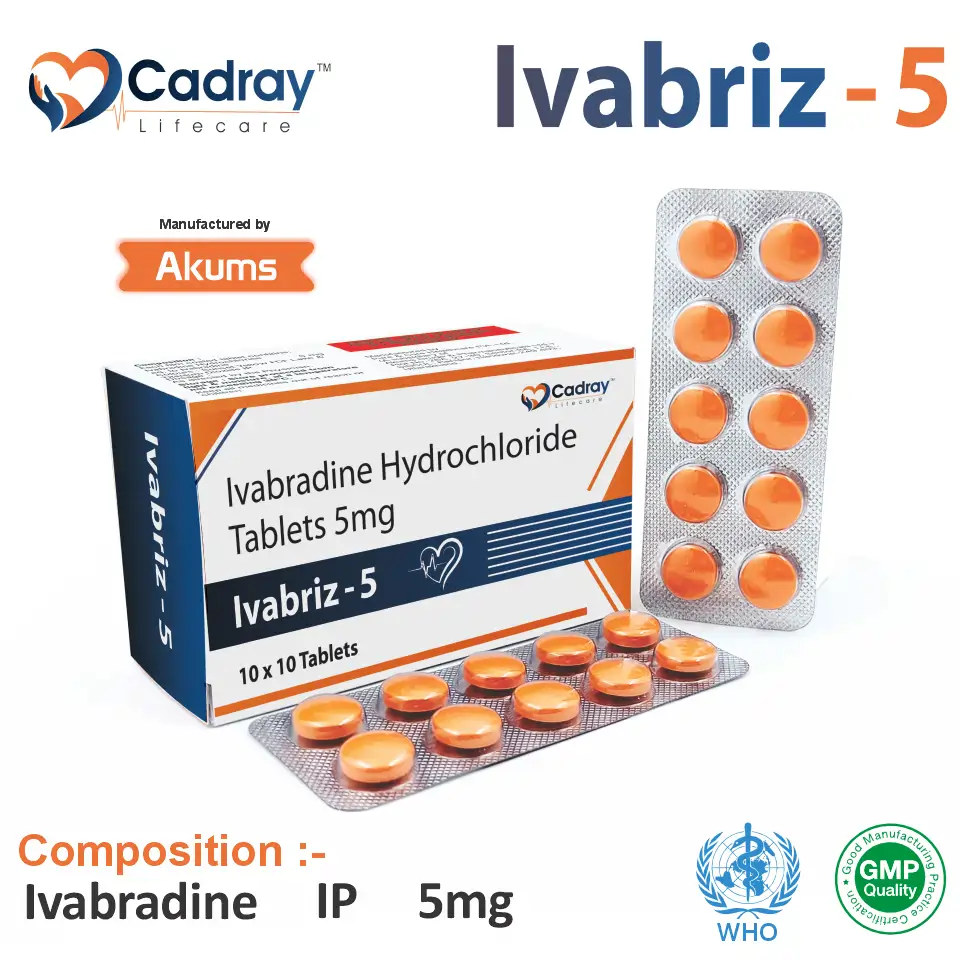 Ivabradine 5mg Tablet | Cardiology Care | Best Price for PCD Pharma Franchise